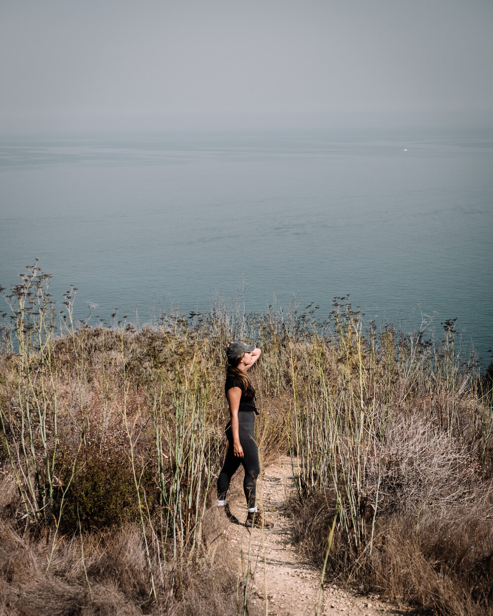 Rachel Off Duty: Woman Hiking in Channel Islands National Park