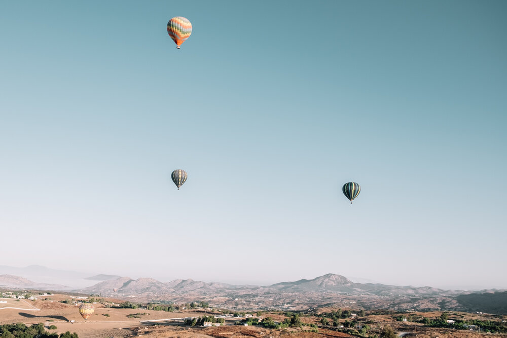 Rachel Off Duty: Hot Air Balloon Rides in Temecula Valley, California
