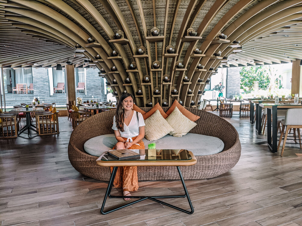 Rachel Off Duty: Woman in a Resort in Nusa Dua, Bali