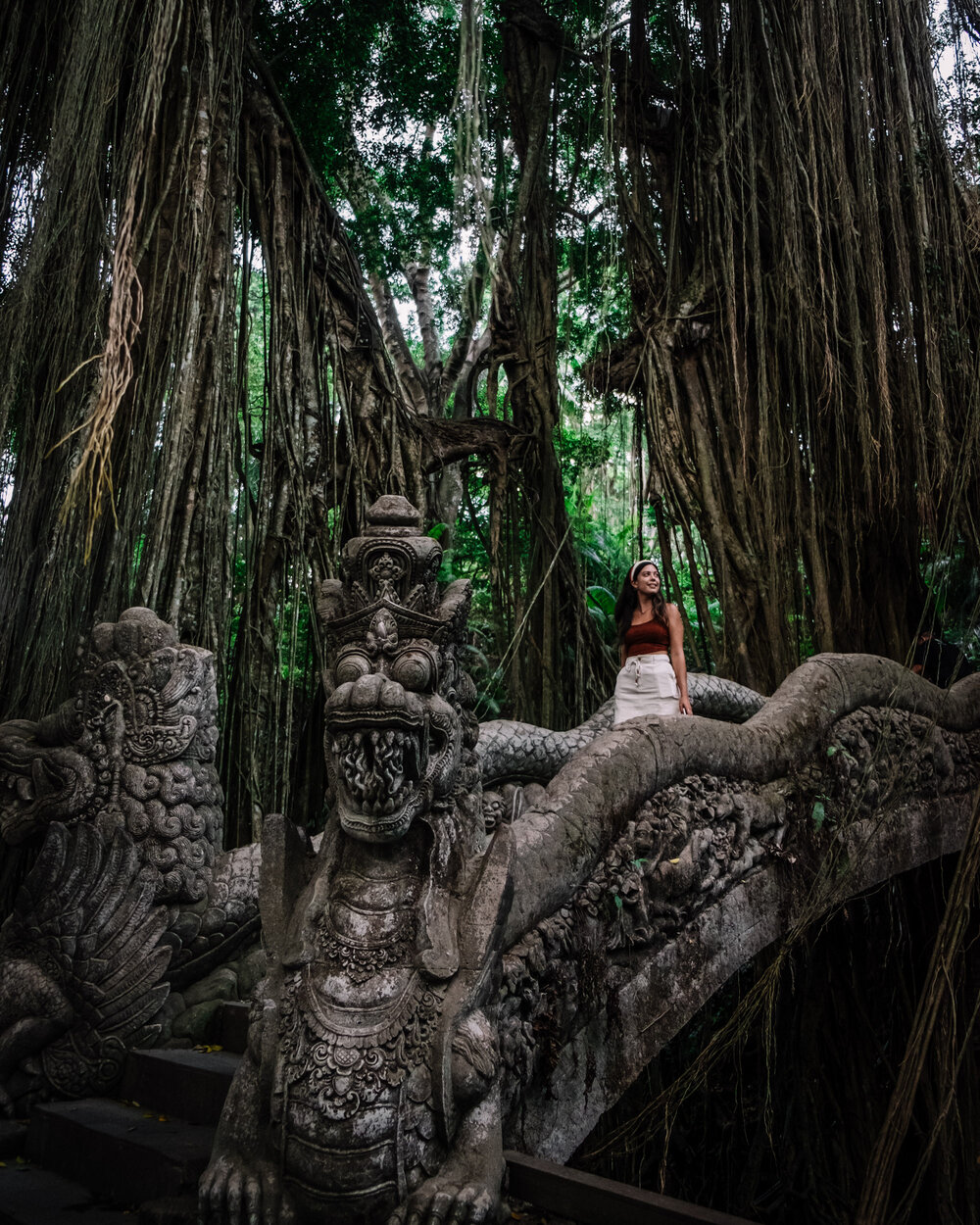 Rachel Off Duty: Woman in Ubud Sacred Monkey Forest Sanctuary