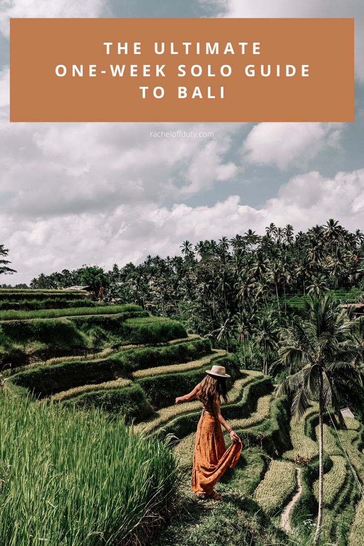 Rachel Off Duty: The Ultimate First-Timer's Itinerary For 1 Week in Bali