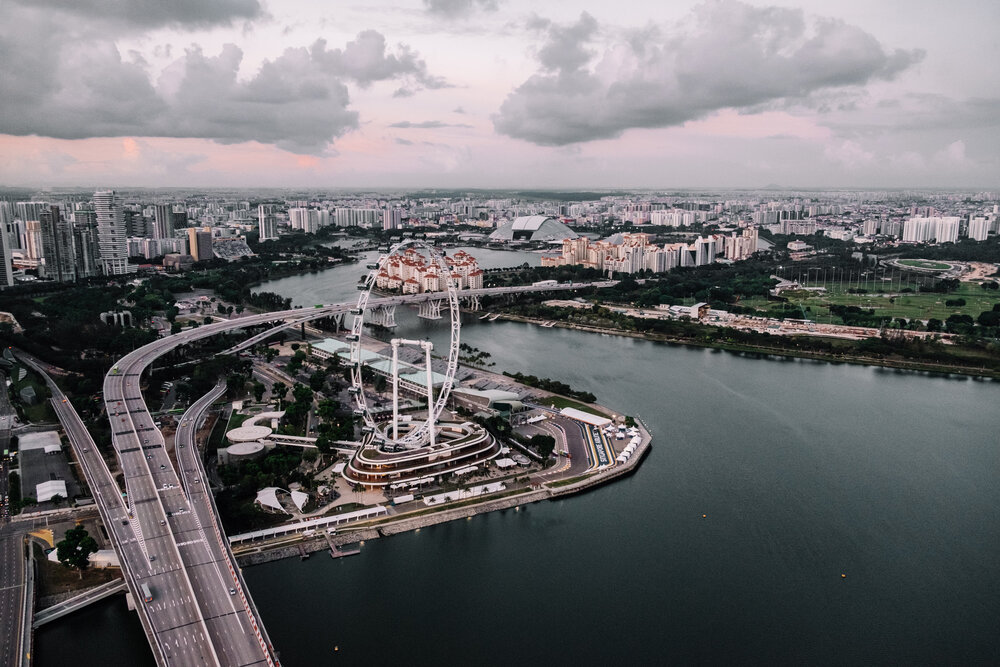 Rachel Off Duty: Singapore Skyline from Marina Bay Sands
