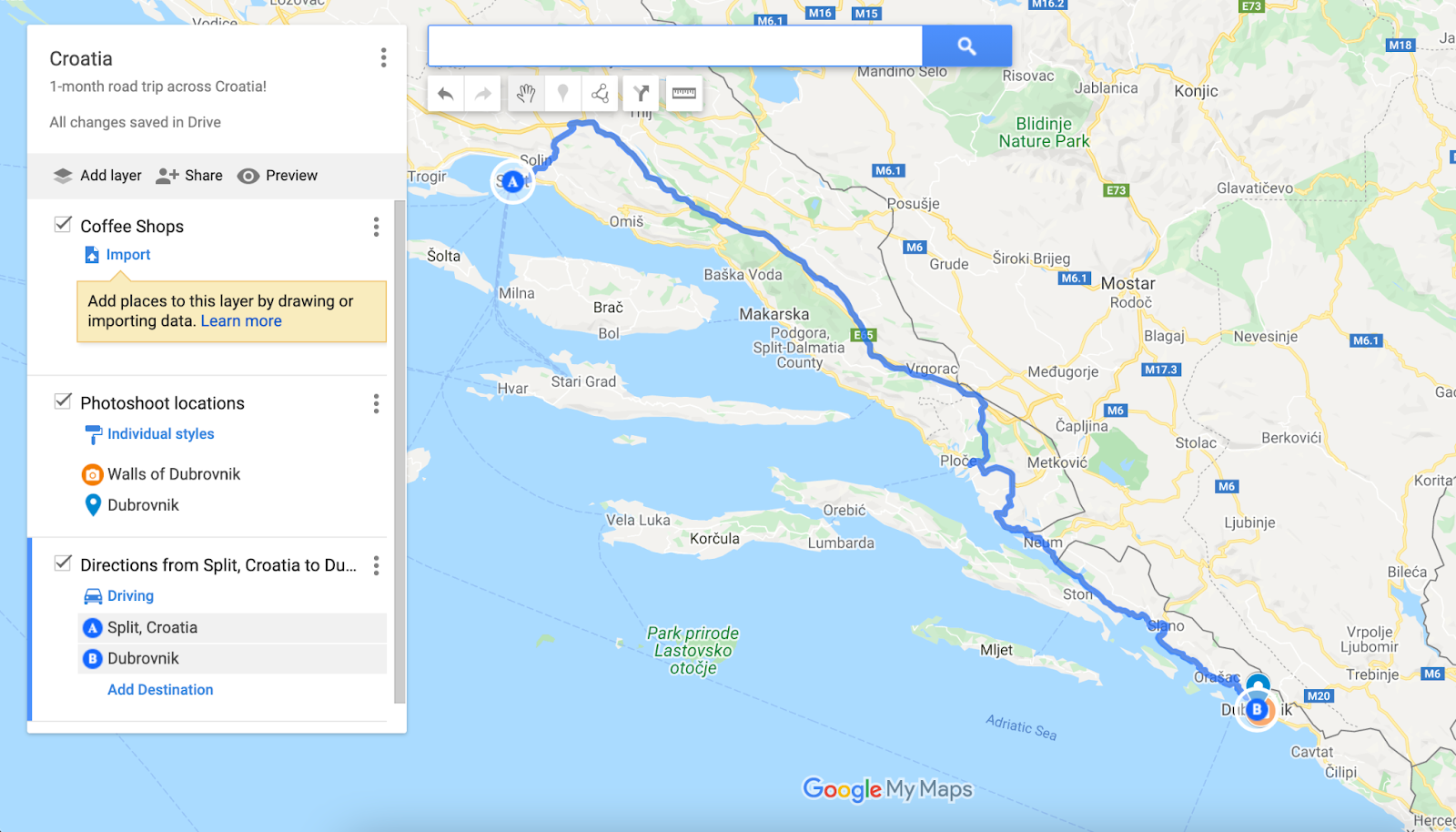How to Plan a Road Trip on Google Maps