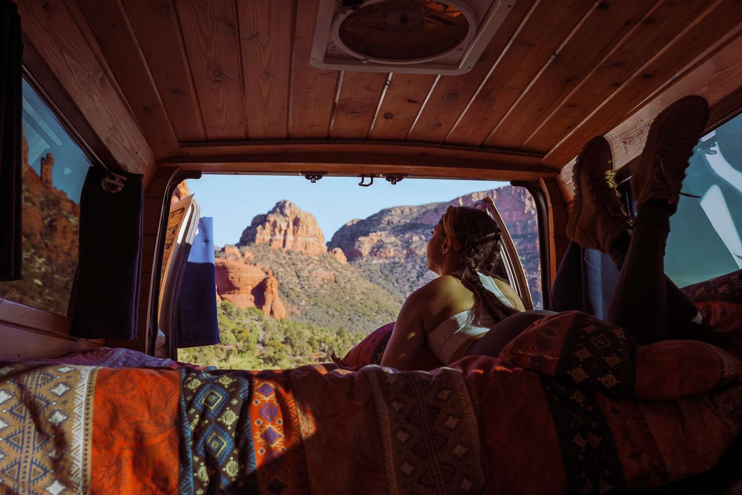 Rachel Off Duty: Woman in a Camper Van