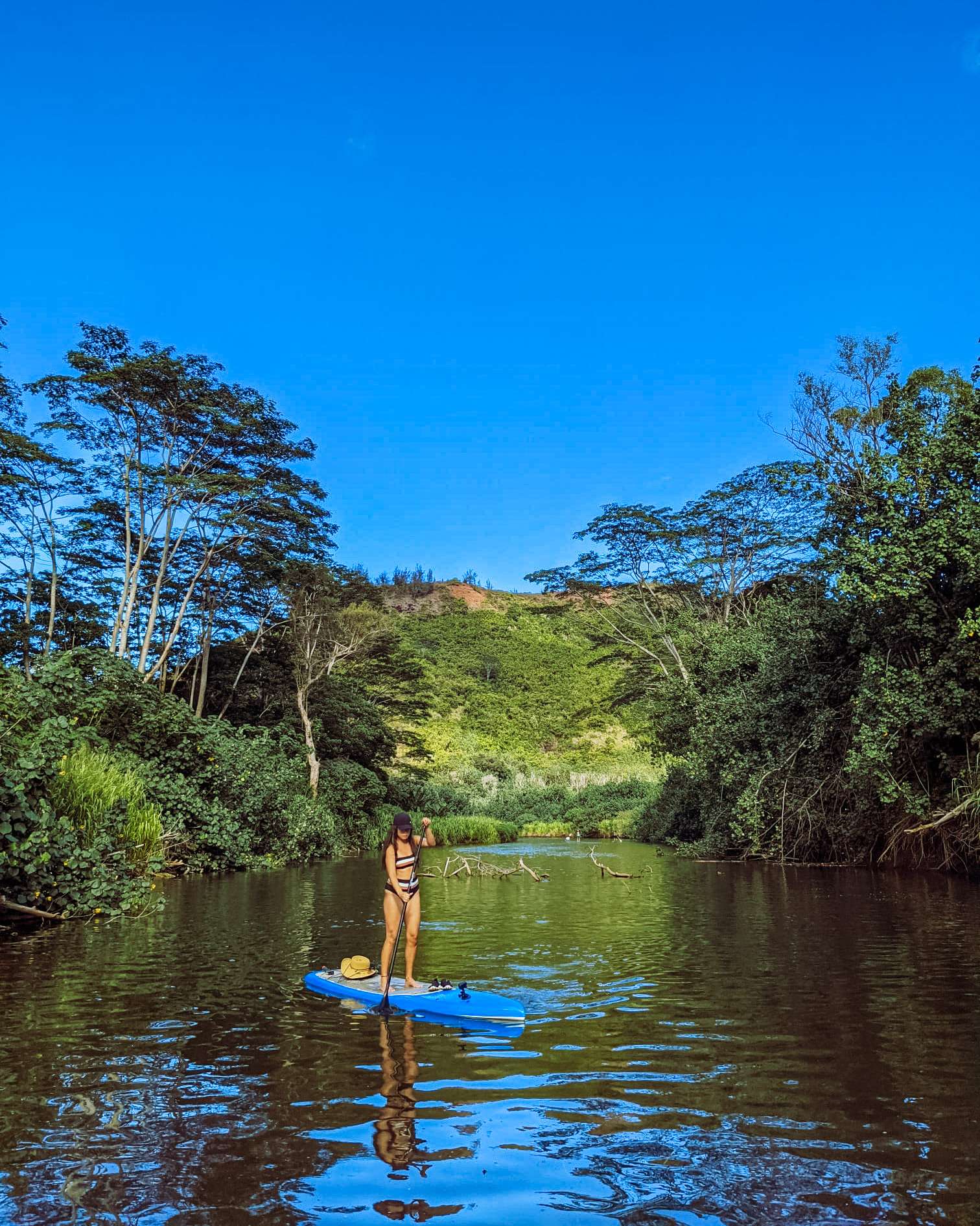 Rachel Off Duty: Things to Do on Kaua'i - Stand-Up Paddleboard the Wailua River