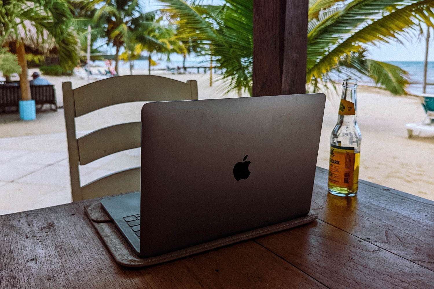 Rachel Off Duty: A Laptop and a Beer on the Beach
