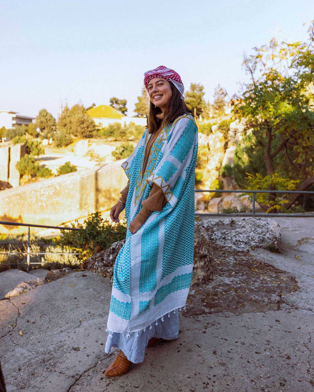 Rachel Off Duty: Trying on Traditional Clothing from Lebanon